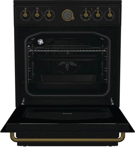 Gorenje ECS6250CLB Κουζίνα 71lt με Κεραμικές Εστίες Π60cm Μαύρη