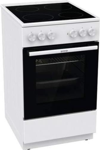 Gorenje GEC5A61WG Κουζίνα 70lt με Κεραμικές Εστίες Π50cm Λευκή