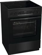 Gorenje GEC6C40BG Κουζίνα 71lt με Κεραμικές Εστίες Π60cm Μαύρη