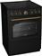 Gorenje GECS6B71CLB Κουζίνα 71lt με Κεραμικές Εστίες Π60cm Μαύρη