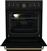 Gorenje GECS6B71CLB Κουζίνα 71lt με Κεραμικές Εστίες Π60cm Μαύρη
