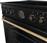 Gorenje GECS6B71CLB Κουζίνα 71lt με Κεραμικές Εστίες Π60cm Μαύρη