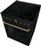 Gorenje GECS6B71CLB Κουζίνα 71lt με Κεραμικές Εστίες Π60cm Μαύρη