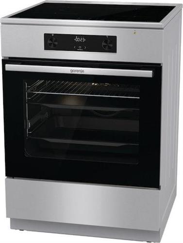 Gorenje GEIT6C60XPG Κουζίνα 71lt με Επαγωγικές Εστίες Π60cm Inox