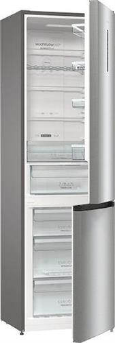 Gorenje NRK6202AXL4 Ψυγειοκαταψύκτης 331lt Total NoFrost Υ200xΠ60xΒ59.2cm Γκρι