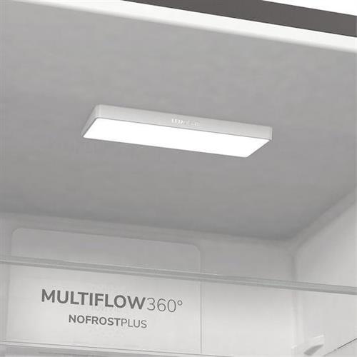 Gorenje NRK6202AXL4 Ψυγειοκαταψύκτης 331lt Total NoFrost Υ200xΠ60xΒ59.2cm Γκρι