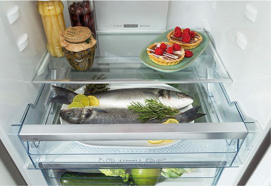 Gorenje NRK620EABG4 Ψυγειοκαταψύκτης 336lt NoFrost Υ200.4xΠ59.5xΒ59cm Μαύρος