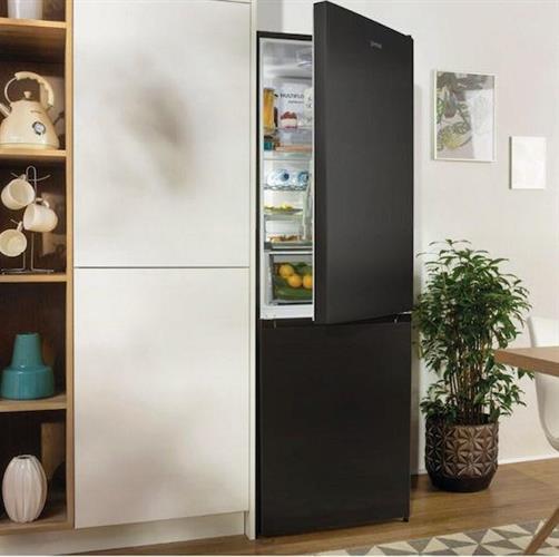 Gorenje NRK620EABG4 Ψυγειοκαταψύκτης 336lt NoFrost Υ200.4xΠ59.5xΒ59cm Μαύρος