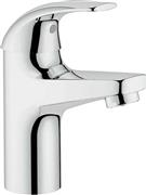 Grohe Baucurve Αναμεικτική Μπαταρία Νιπτήρα Ασημί 32805