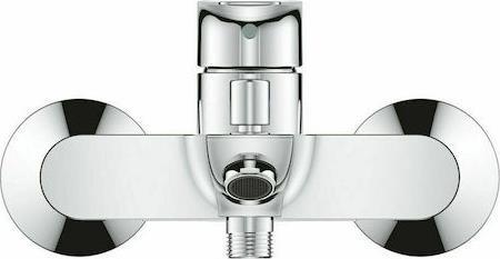 Grohe Bauedge Αναμεικτική Μπαταρία Μπανιέρας Ασημί 23604001
