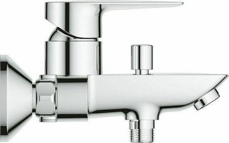 Grohe Bauedge Αναμεικτική Μπαταρία Μπανιέρας Ασημί 23604001