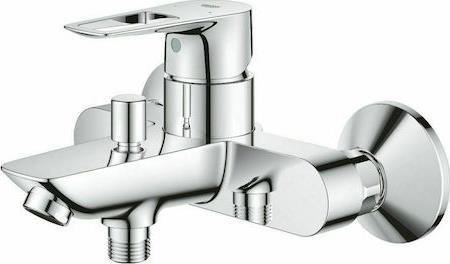 Grohe Bauloop New Αναμεικτική Μπαταρία Μπανιέρας Ασημί 23602001