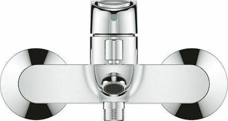 Grohe Bauloop New Αναμεικτική Μπαταρία Μπανιέρας Ασημί 23602001