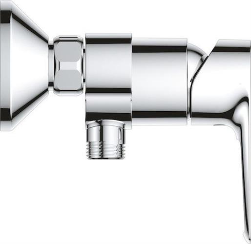 Grohe Bauloop New Μπαταρία Μπανιέρας Ασημί 23633001