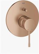 Grohe Essence Μίκτης Μπαταρίας Εντοιχισμού Ντουζιέρας 2 Εξόδων Brushed Warm Sunset 24167DL1