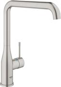 Grohe Essence Ψηλή Μπαταρία Κουζίνας Πάγκου Ασημί 30269DC0