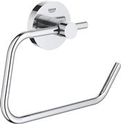Grohe Essentials Χαρτοθήκη Επιτοίχια Inox Ασημί 40689001