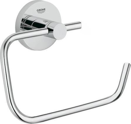 Grohe Essentials Χαρτοθήκη Επιτοίχια Inox Ασημί 40689001