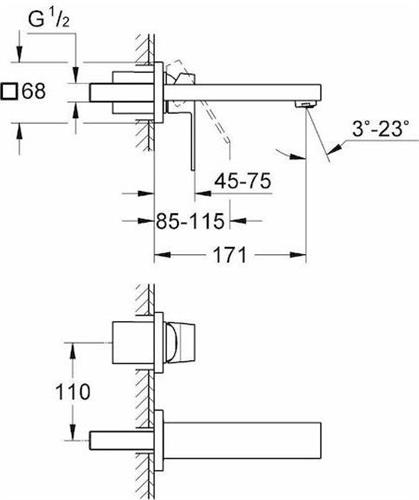 Grohe Eurocube 19895000