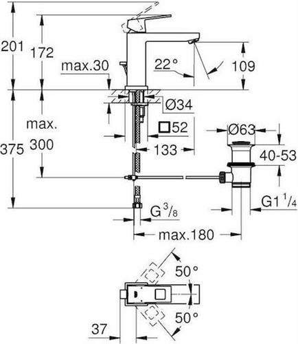 Grohe Eurocube 23445000