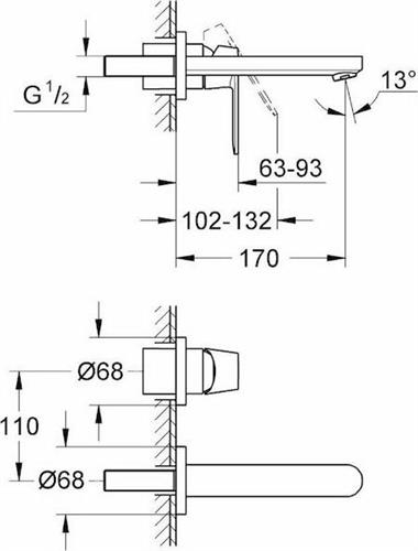 Grohe Eurosmart 19381000