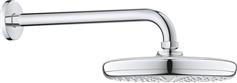 Grohe Tempesta 210 Στρογγυλή Κεφαλή Ντουζ 38cm με Βραχίονα 28.6cm 26412000