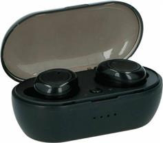 Grundig 910045 In-ear Bluetooth Handsfree Ακουστικά με Θήκη Φόρτισης Μαύρα