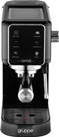 Gruppe CM5106 Sapore Ημιαυτόματη Μηχανή Espresso 1350W Πίεσης 20bar Μαύρη