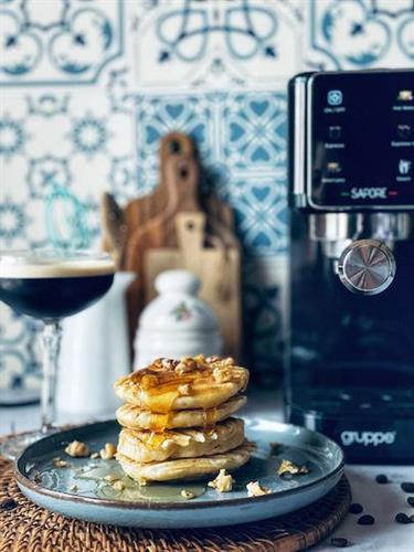 Gruppe CM5106 Sapore Ημιαυτόματη Μηχανή Espresso 1350W Πίεσης 20bar Μαύρη