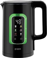 Gruppe DG-2328-EL Βραστήρας 1.5lt 1500W Μαύρος