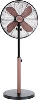 Gruppe FD-40MH Ανεμιστήρας Ορθοστάτης 55W Διαμέτρου 40cm Black-Wood