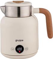 Gruppe HDK1501EL Βραστήρας 1.5lt 1500W Ivory-Wood