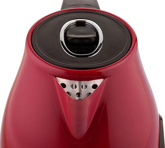 Gruppe HHB1782B Βραστήρας 1.7lt 2200W Κόκκινος
