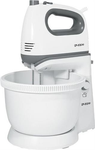 Gruppe ΗΜ9109 Μίξερ με Πλαστικό Κάδο 3.5lt Λευκό 450W