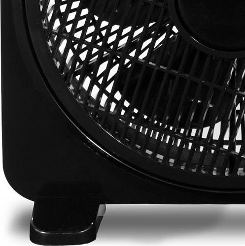 Gruppe KYT-12DII Ανεμιστήρας Box Fan 60W Διαμέτρου 30cm Μαύρο