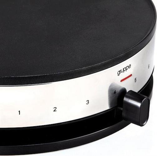 Gruppe LW-175 Κρεπιέρα 33cm Inox 1300W