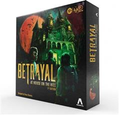 Hasbro Επιτραπέζιο Παιχνίδι Betrayal at House on Hill (3rd Edition) για 3-6 Παίκτες 12+ Ετών F4541