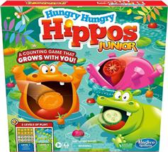 Hasbro Επιτραπέζιο Παιχνίδι Hungry Hungry Hippos Junior για 2-4 Παίκτες 3+ Ετών F6645