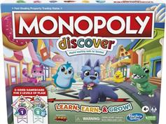 Hasbro Επιτραπέζιο Παιχνίδι Monopoly Junior: Learn Earn And Grow για 2-6 Παίκτες 4+ Ετών F4436