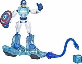 Hasbro Marvel Avengers Ice Mission Captain America Bend And Flex για 4+ Ετών F5868