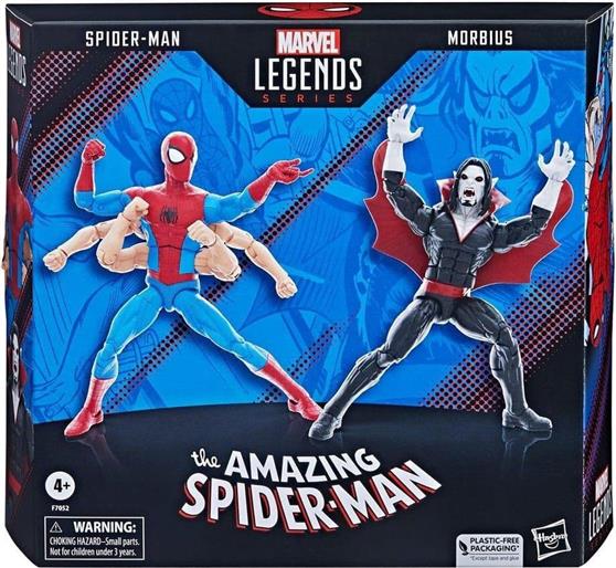 Hasbro Marvel Legends The Amazing Spider-Man-Spider-Man & Morbius για 4+ Ετών 15cm F7052
