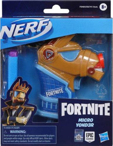 Hasbro Nerf Εκτοξευτής Microshots Micro Yonder Fortnite για 8+ Ετών F0405