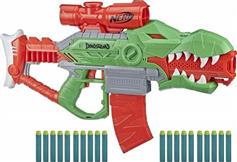 Hasbro Nerf Εκτοξευτής Rex-Rampage Motorized Blaster Dinosquad για 8+ Ετών F0807