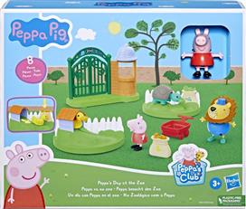 Hasbro Παιχνίδι Μινιατούρα Peppa Pig Peppa's Day at the Zoo για 3+ Ετών F6431