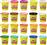 Hasbro Play-Doh 20 Βαζάκια Πλαστελίνης Super Color για 2+ Ετών A7924