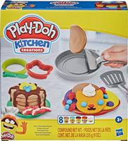 Hasbro Play-Doh Πλαστελίνη - Παιχνίδι Kitchen Creations Flip' n' Pancakes για 3+ Ετών 8τμχ F1279
