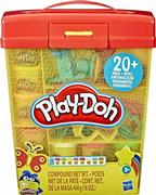 Hasbro Play-Doh Πλαστελίνη - Παιχνίδι Large Tools n' Storage για 3+ Ετών 8τμχ E9099