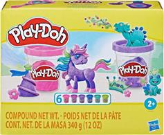Hasbro Play-Doh Πλαστελίνη-Παιχνίδι Sparkle Compound Collection 2.0 για 3+ Ετών 6τμχ F9932