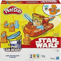 Hasbro Play-Doh Πλαστελίνη - Παιχνίδι Star Wars Can-Heads Luke Skywalker & R2-D2 για 3+ Ετών 2τμχ B2536