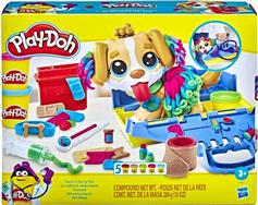 Hasbro Play-Doh Πλαστελίνη - Παιχνίδι Vet Set για 3+ Ετών 5τμχ F3639